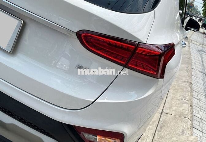 Hyundai Santafe 2021 2.2 turbo Trắng 83.000 km