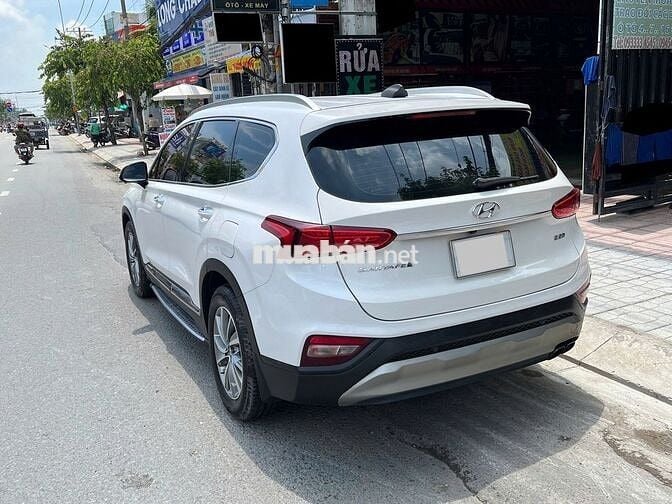 Hyundai Santafe 2021 2.2 turbo Trắng 83.000 km