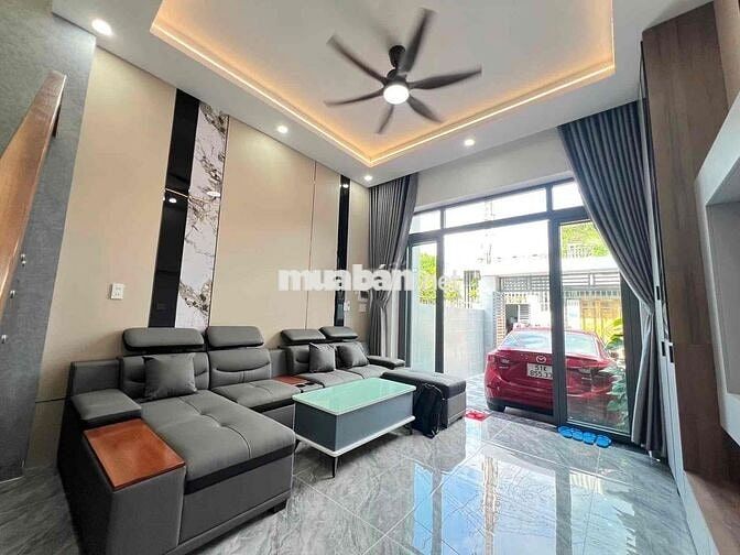 BÁN NHÀ 1trêt 1 lầu PHƯỜNG PHÚ HOÀ TDM MỚI 100%