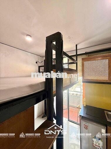 Phòng trọ duplex balcony đầy đủ nội thất gần Metro Bến Thành, Văn Lang
