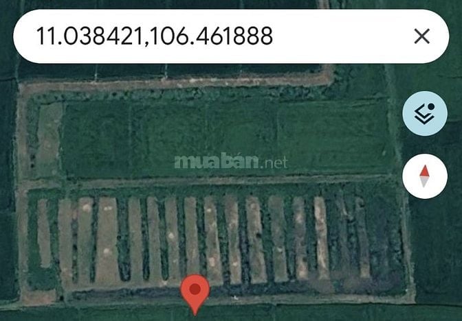 650k/m2 !!! BÁN 1,114ha (11.140 m2) đất xã Nhuận Đức, TP.HCM