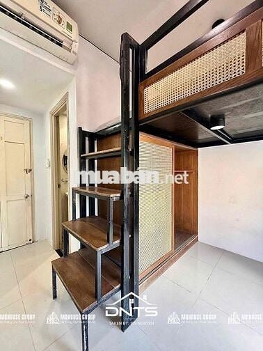Phòng trọ duplex balcony đầy đủ nội thất gần Metro Bến Thành, Văn Lang