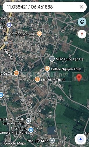 650k/m2 !!! BÁN 1,114ha (11.140 m2) đất xã Nhuận Đức, TP.HCM