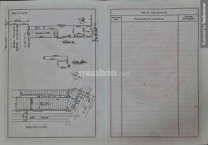 40 triệu !!! Nhà mặt tiền đường Pasteur, Phường Sài Gòn, TP.HCM
