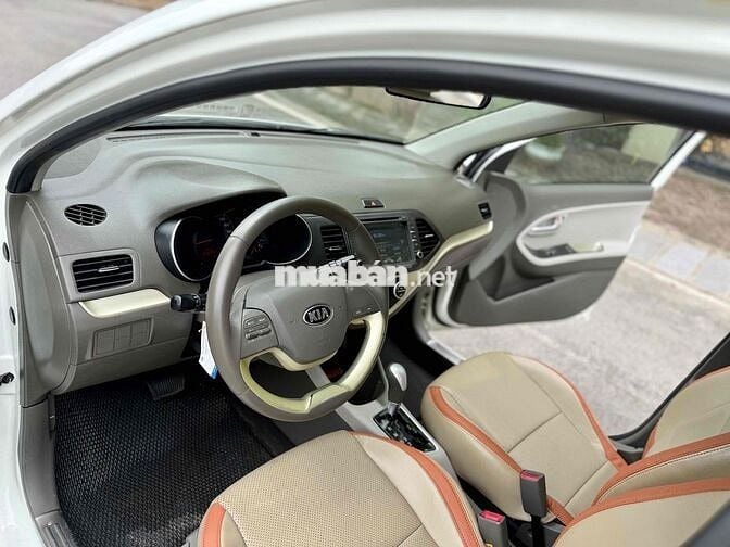Kia Morning S 1.25 AT 2017 Trắng 8900 km