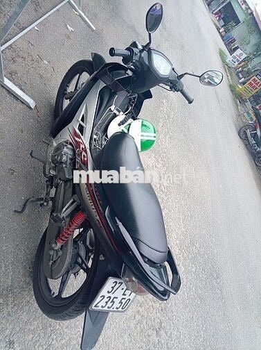 Yamaha Sirius Đen bạc Xăng
