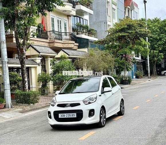 Kia Morning S 1.25 AT 2017 Trắng 8900 km