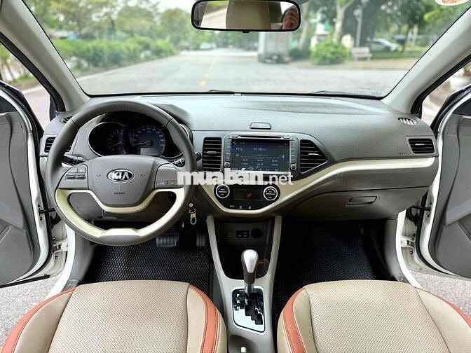 Kia Morning S 1.25 AT 2017 Trắng 8900 km