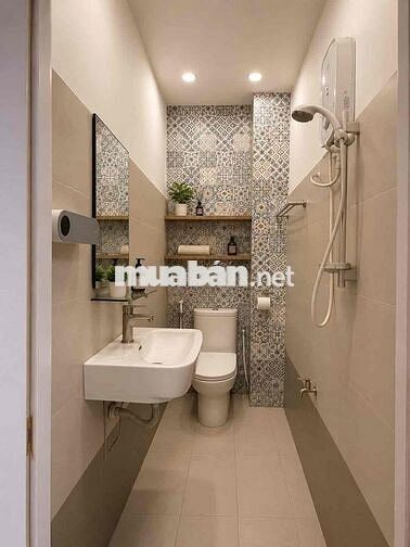 Bán nhà Gò Vấp, sát trường cấp 2, tặng full nội thất, nhà đẹp, nở hậu
