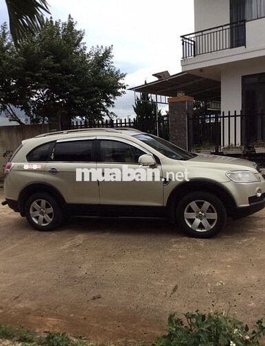 Chevrolet Captiva 2008 Vàng cát gia đình siêu mới