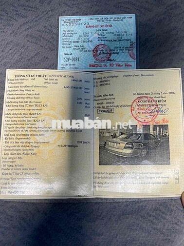 Daewoo Nubira II Bạc 5 chỗ