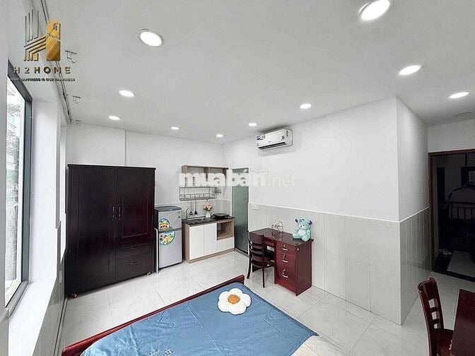 Cho thuê căn hộ full NT phường 11 quận 3 Gần công viên lê Thị Riêng