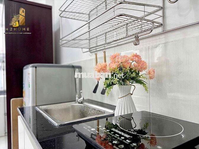 Cho thuê căn hộ full NT phường 11 quận 3 Gần công viên lê Thị Riêng