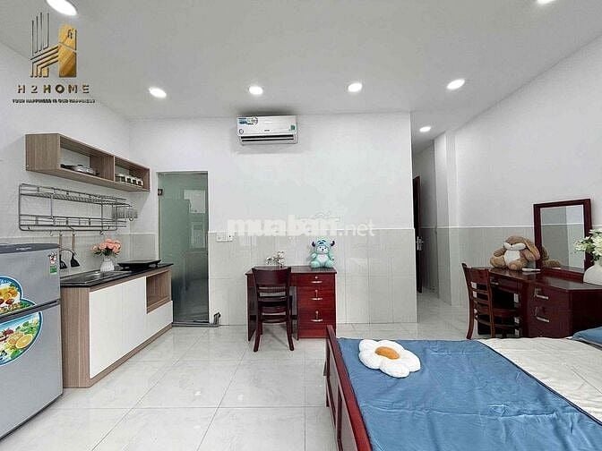 Cho thuê căn hộ full NT phường 11 quận 3 Gần công viên lê Thị Riêng
