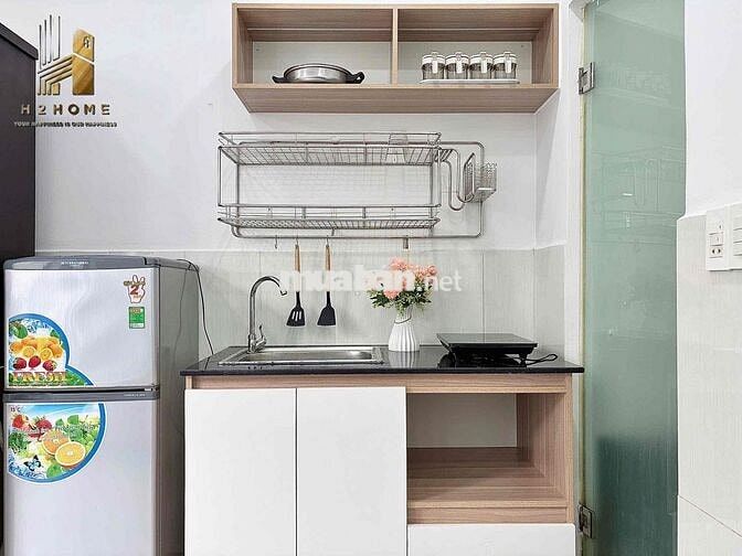 Cho thuê căn hộ full NT phường 11 quận 3 Gần công viên lê Thị Riêng