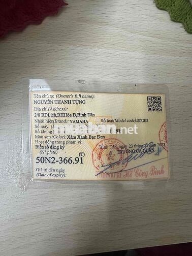 Yamaha Sirius 2022 Xám xanh bạc đen