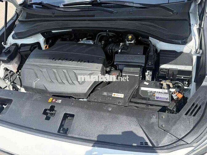 Hyundai Santa Fe 2019 Dầu Tự động 100000 km Trắng