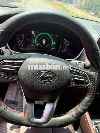 Hyundai Santa Fe 2019 Dầu Tự động 100000 km Trắng