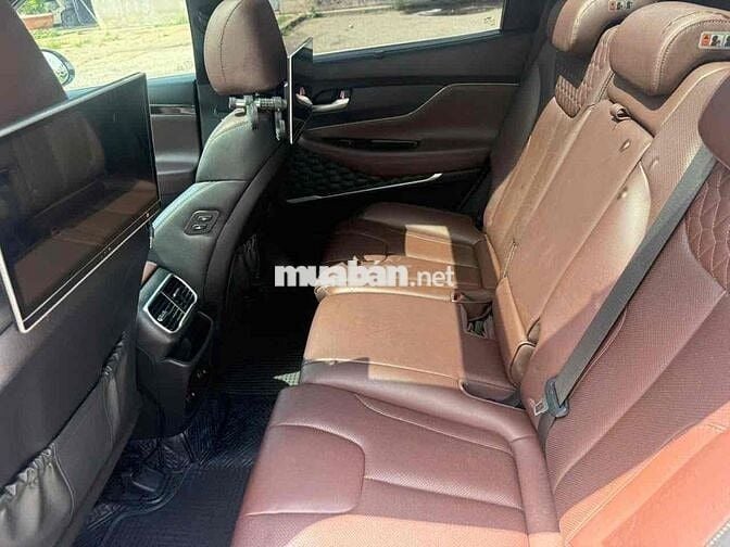 Hyundai Santa Fe 2019 Dầu Tự động 100000 km Trắng