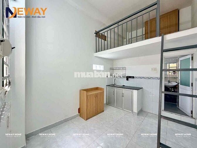 DUPLEX GÁC CAO CỬA SỔ TRỜI CÓ MÁY LẠNH - GẦN ĐH VĂN HIẾN