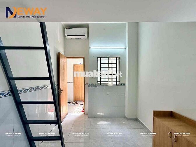 DUPLEX GÁC CAO CỬA SỔ TRỜI CÓ MÁY LẠNH - GẦN ĐH VĂN HIẾN