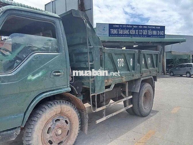 Xe tải thùng Chiến Thắng CT345 2009 Xanh