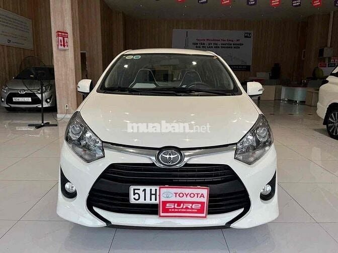 Toyota Wigo 1.2G MT 2019 Số sàn Trắng