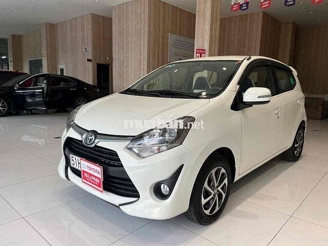 Toyota Wigo 1.2G MT 2019 Số sàn Trắng