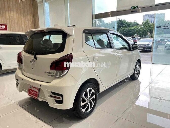 Toyota Wigo 1.2G MT 2019 Số sàn Trắng