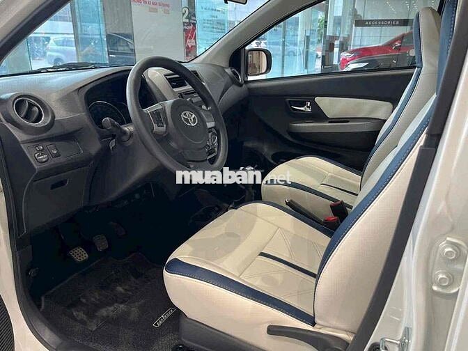 Toyota Wigo 1.2G MT 2019 Số sàn Trắng