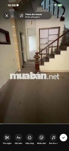 Cho thuê nhà 3 tầng + sân vườn
