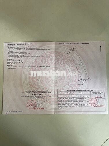 Bán đất phường Bình cơ (củ xã Bình mỹ) TPHCM