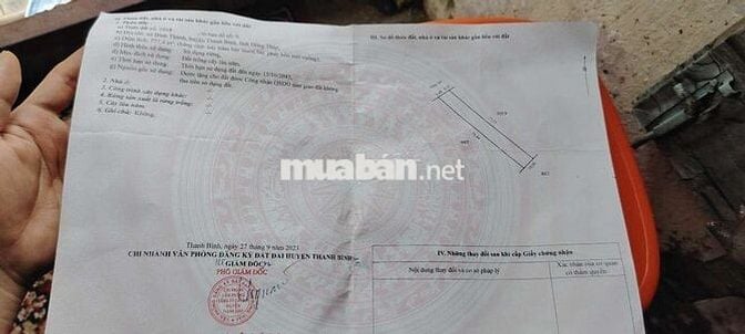đất vườn xoài gần chợ khu dân cư