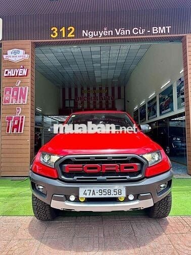 Ford Ranger Raptor 2019 Tự động 10 cấp Đỏ
