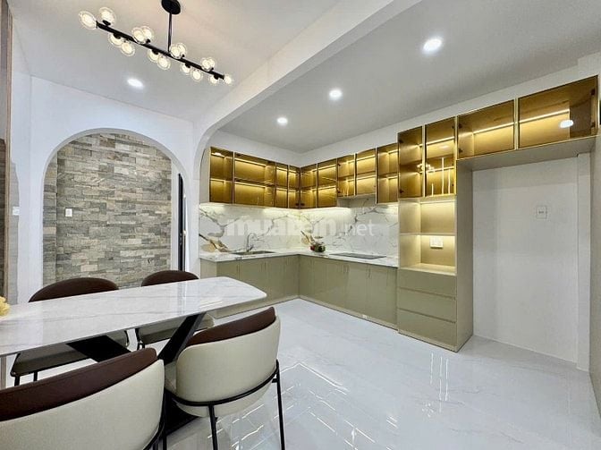 Nhà 3 lầu DT:4x18m đẹp CAO CẤP hẻm 8m Phan Huy Ích, P12, Q.Gò Vấp.