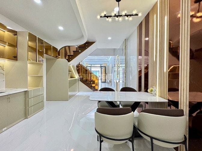 Nhà 3 lầu DT:4x18m đẹp CAO CẤP hẻm 8m Phan Huy Ích, P12, Q.Gò Vấp.