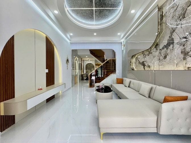 Nhà 3 lầu DT:4x18m đẹp CAO CẤP hẻm 8m Phan Huy Ích, P12, Q.Gò Vấp.