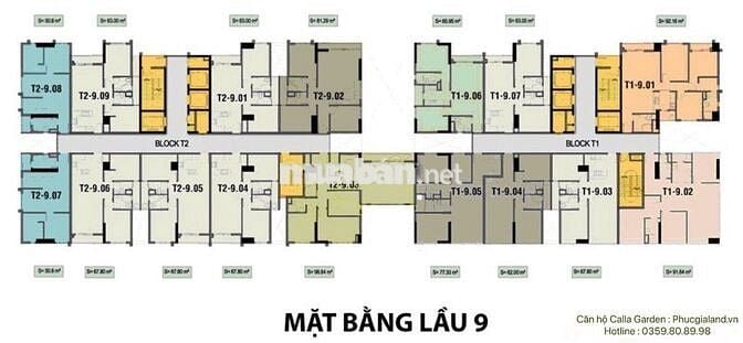 CHO THUÊ CĂN HỘ 1 PHÒNG NGỦ CALLA GARDEN NHÀ MỚI ĐẸP