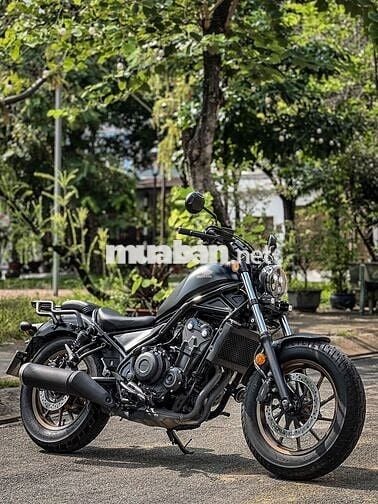 Honda Rebel 500 2023 Đen 1.000km, nhận giao lưu.