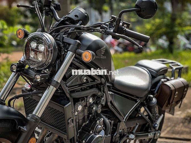 Honda Rebel 500 2023 Đen 1.000km, nhận giao lưu.
