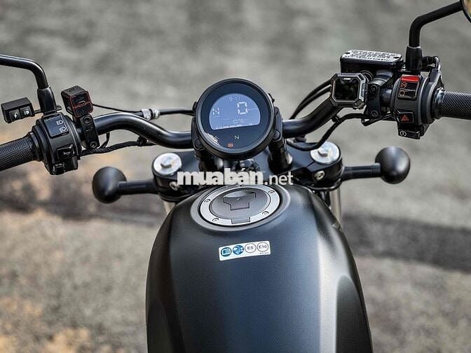 Honda Rebel 500 2023 Đen 1.000km, nhận giao lưu.