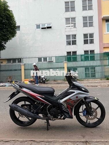 Yamaha Exciter 135 5s 2013 Bạc Đỏ Đen