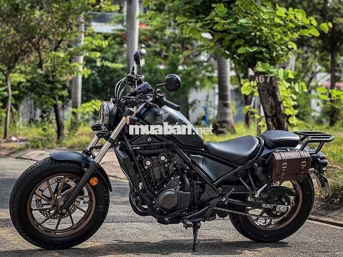 Honda Rebel 500 2023 Đen 1.000km, nhận giao lưu.