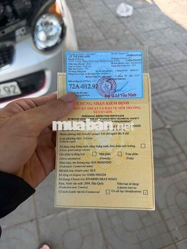 Kia Morning SLX 2010 Bạc