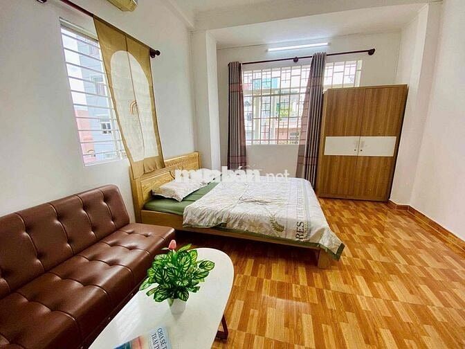 Cho thuê căn hộ Studio Cửa sổ lớn Q8 gần cầu chữ Y, cầu Nguyễn Văn Cừ