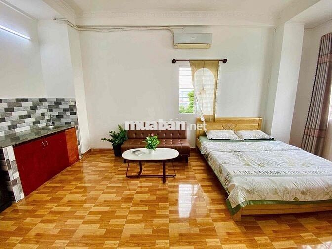 Cho thuê căn hộ Studio Cửa sổ lớn Q8 gần cầu chữ Y, cầu Nguyễn Văn Cừ