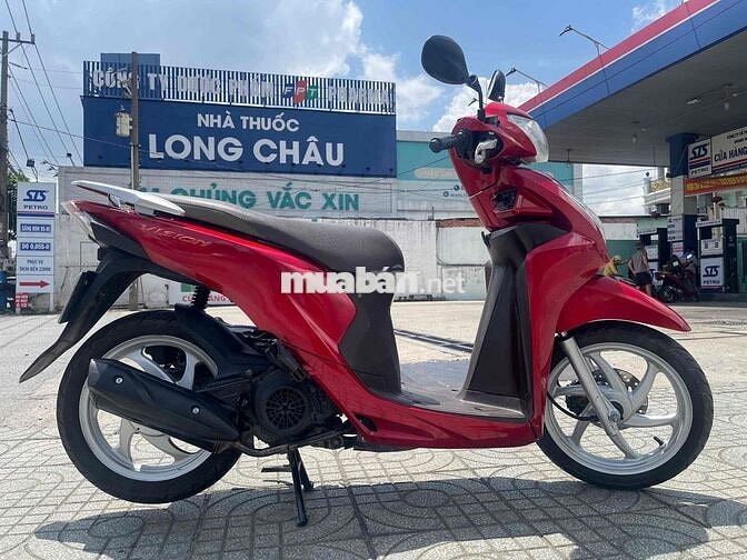 Honda Vision 2025 Cao Cấp màu Đỏ