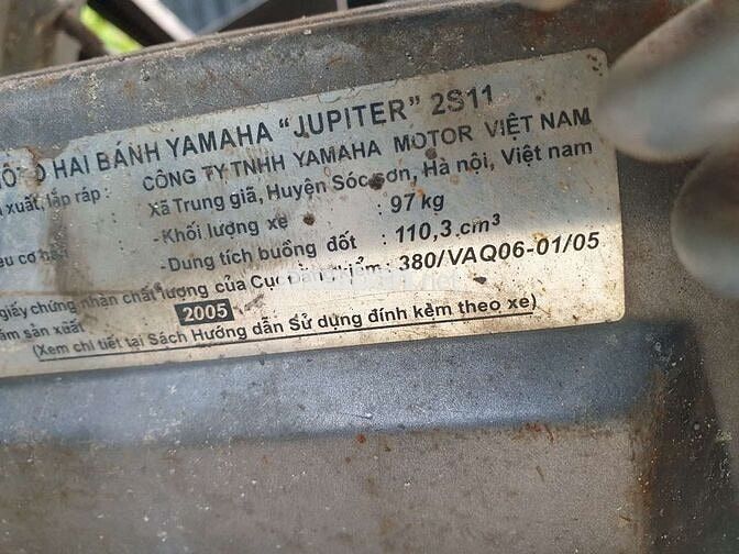 Yamaha Jupiter 2005 Bạc Thái Lan