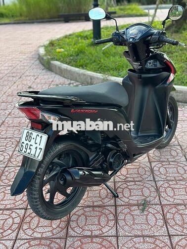 Honda Vision Đen Nhám. Biển 86 Máy Zin Êm 2017