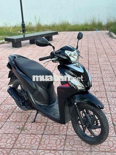 Honda Vision Đen Nhám. Biển 86 Máy Zin Êm 2017